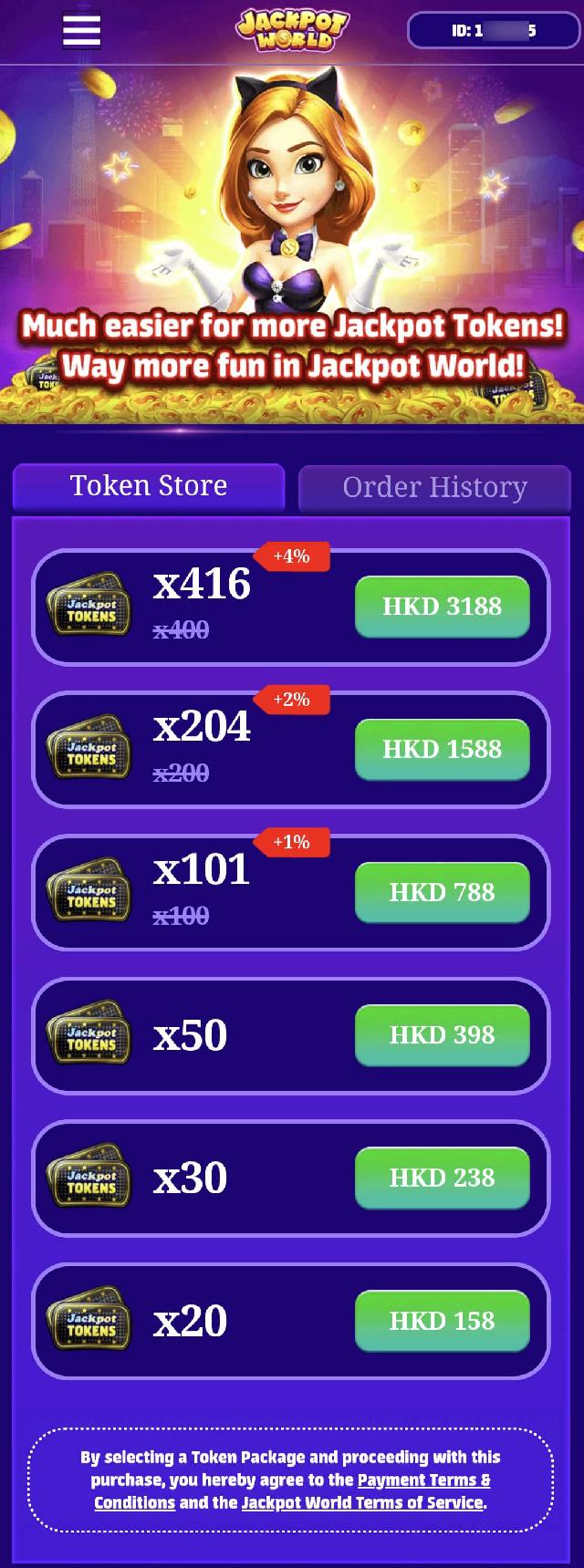 🎫 How to top up jackpot tokens on the official website? — Jackpot World ...