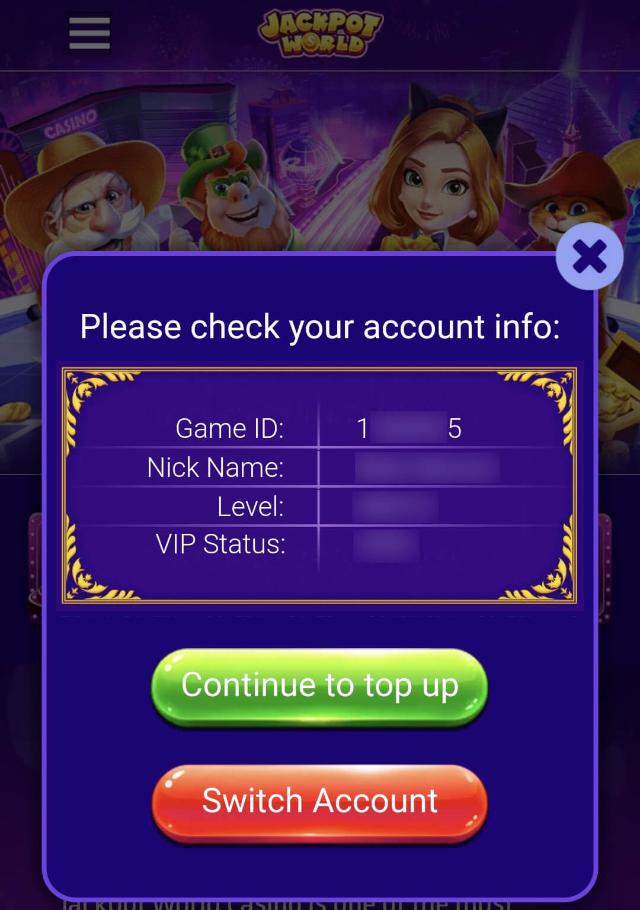 🎫How to top up jackpot tokens on the official website? — Jackpot World