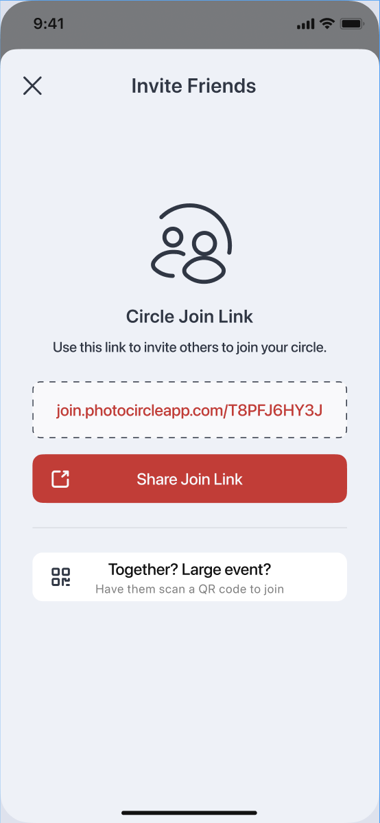 How Do I Invite Someone To My Circle PhotoCircle Help Center
