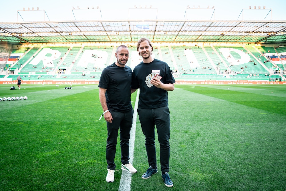 SK Rapid und schnopsn.com: Eine Partnerschaft, die einfach Sinn macht