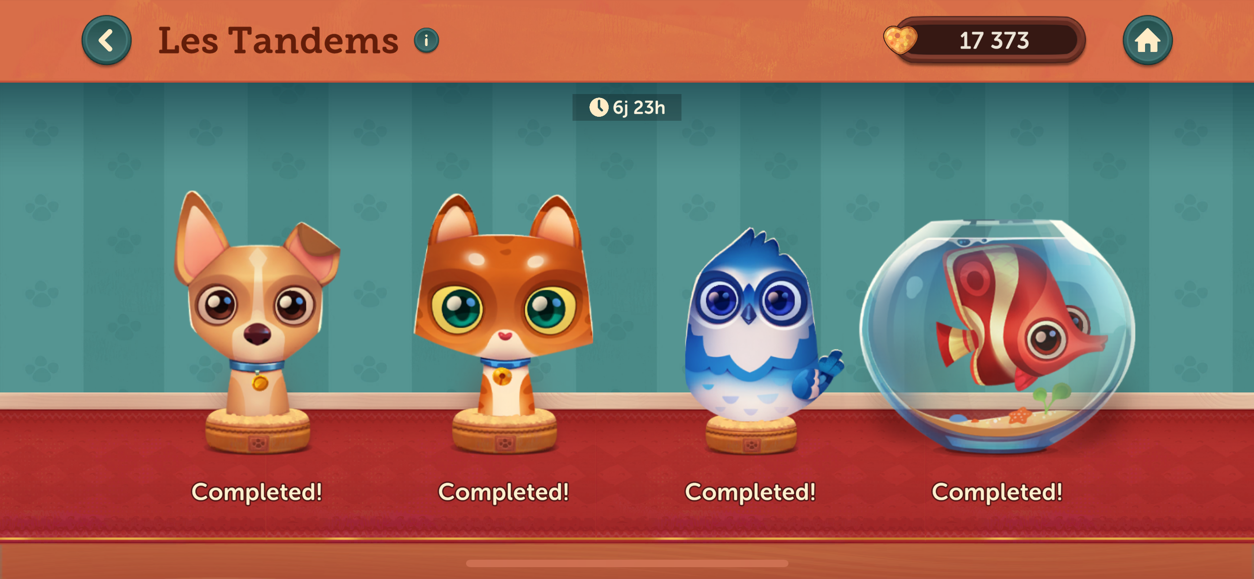 Tandems compl&eacute;t&eacute;s