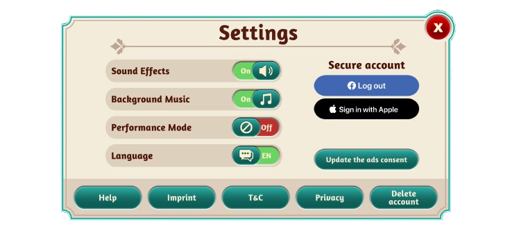 Secure your account 