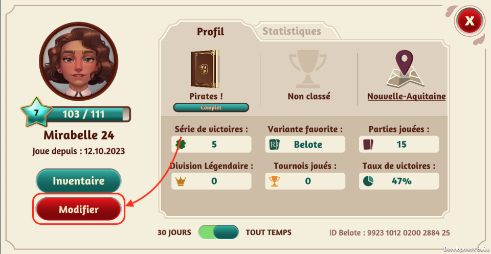 Gestion des comptes invités — Belote.com - Belote & Coinche Centre d'aide