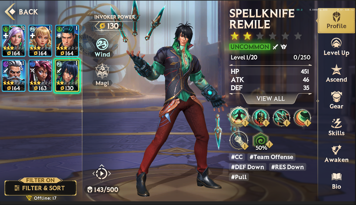  Spellknife Remile