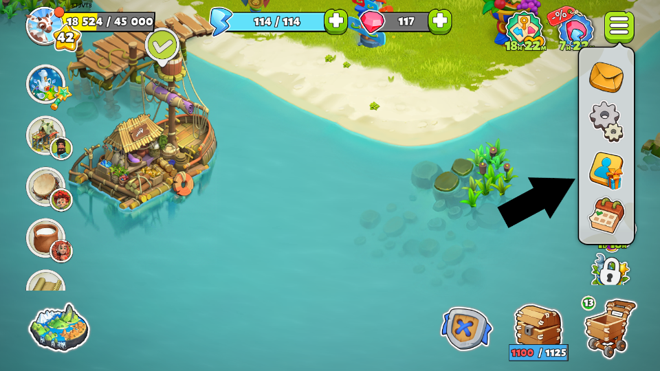 The islands that you have to play for free rewards have to be some