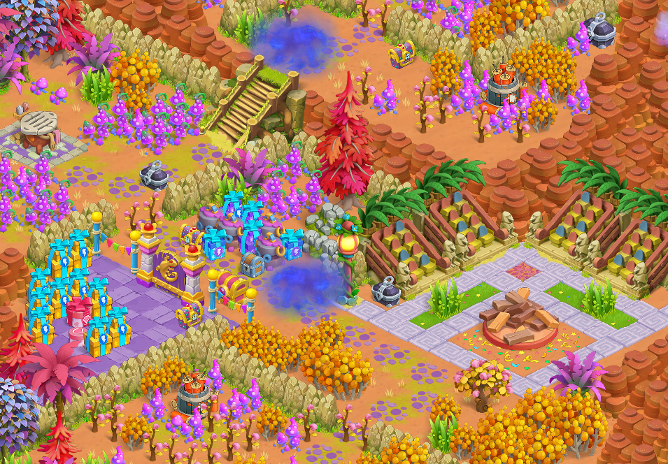 Справочный центр Пасхалка (Розовый мешочек) — Family Island