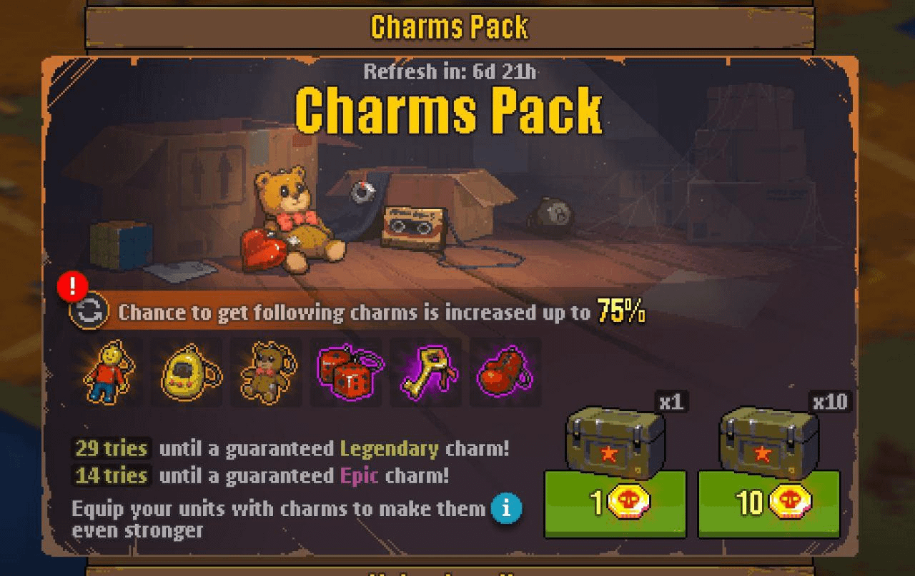 r/DeadAhead - We added 49 unique charms, each with its own special properties