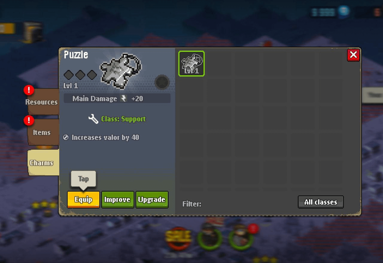 r/DeadAhead - The 3 sockets to the left of the Puzzle are the charm’s improvement potential