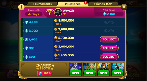 Tournament — Infinity Slots Help Center