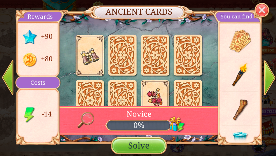 Ancient Cards — Seekers Notes: Hidden Objects Help Center