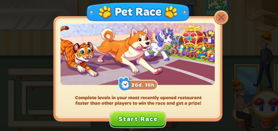 What is Pet Race? — Cooking Diary Help Center
