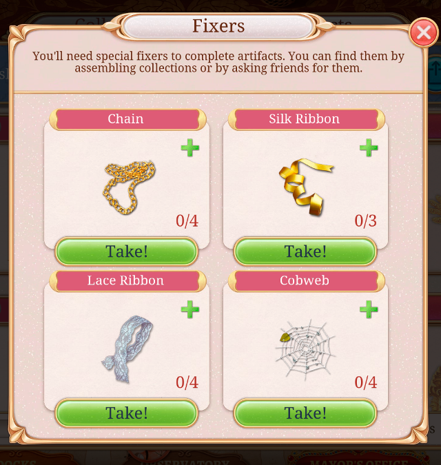 How do I get artifact fixers? — Seekers Notes: Hidden Objects Help Center