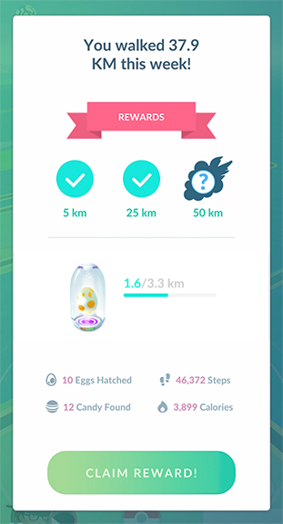 grad sne Revolutionerende Adventure Sync — Pokémon GO Help Center