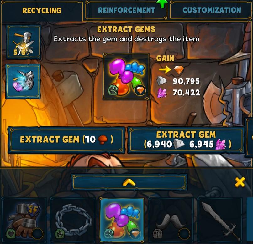 Gem Extraction — Shakes & Fidget Help Center