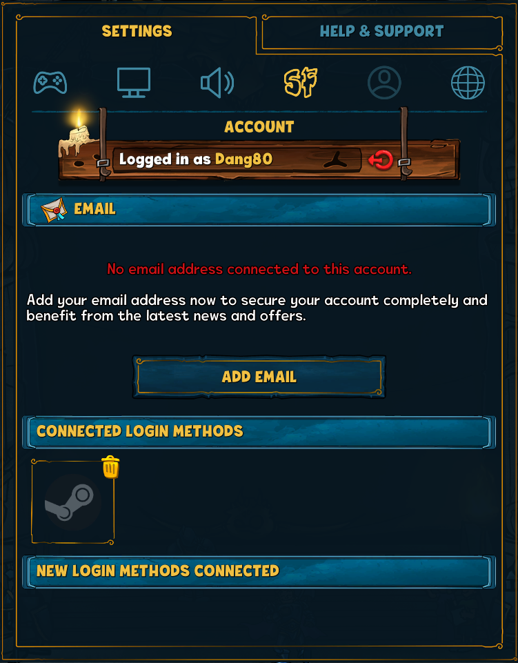 Add email