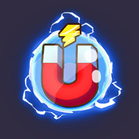 Magnet merah dan putih dengan petir di tengah Konten yang dihasilkan AI mungkin salah.