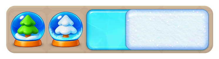 Snow Globe νέο element στο Gardenscapes