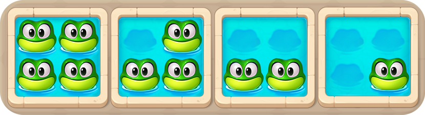 Frog Pond νέο element στο Gardenscapes