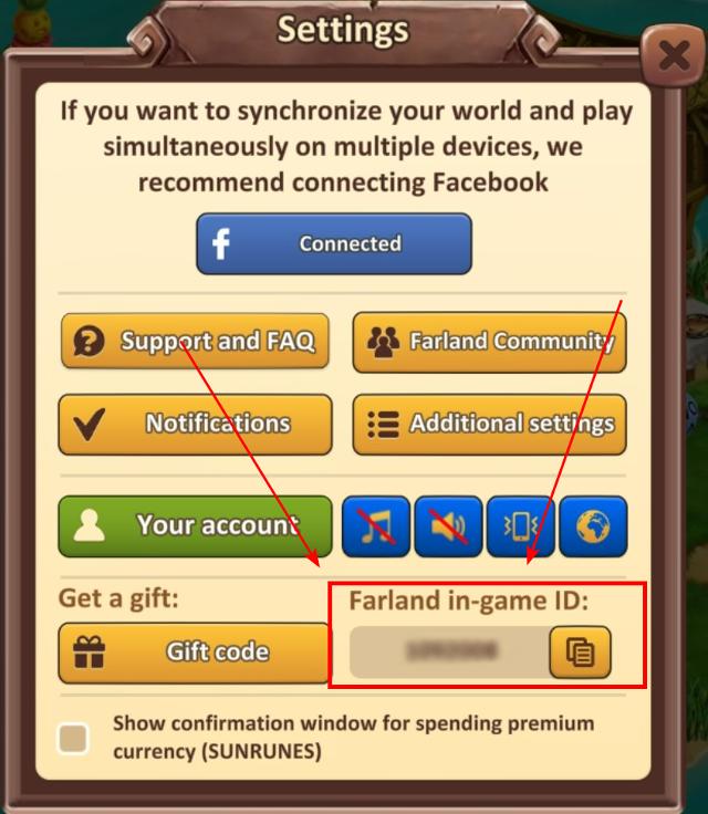 How to find my game ID? — Farland Help Center