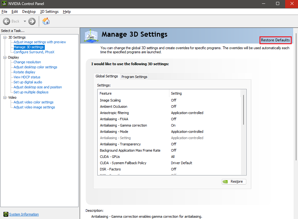 Nvidia Card Clean Service NVIDIA Graphics Cards - Clean Install & Factory Reset Guide — FBC ...
