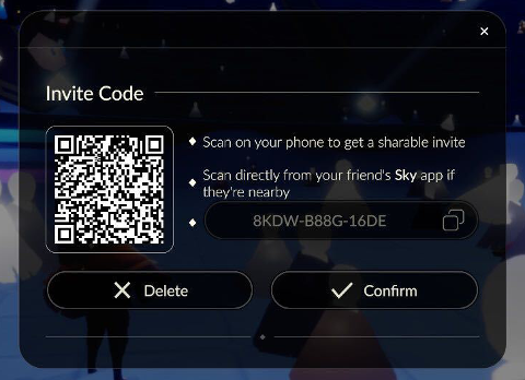How do I add friends with Invite Codes? — Sky: Children of the Light ...