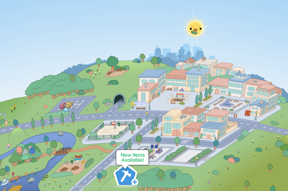 What type of content is available for purchase on Toca Boca World ...