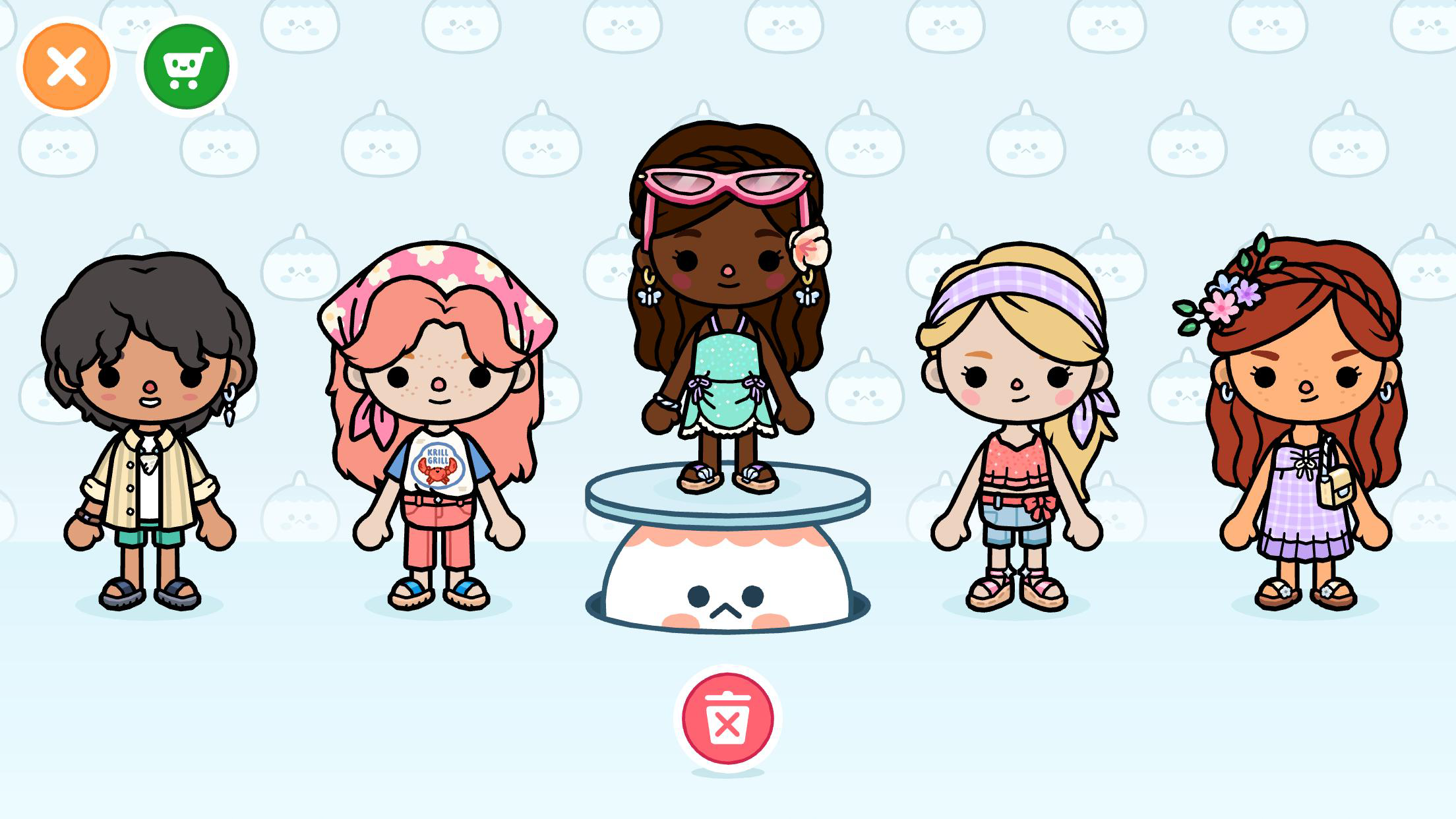 Sunset Spark Character Creator