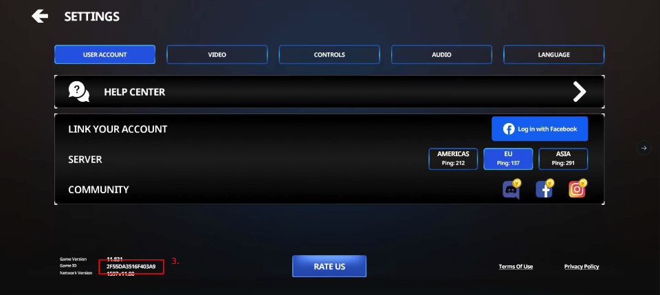 What are user ID, game/network versions and how can I find them ...