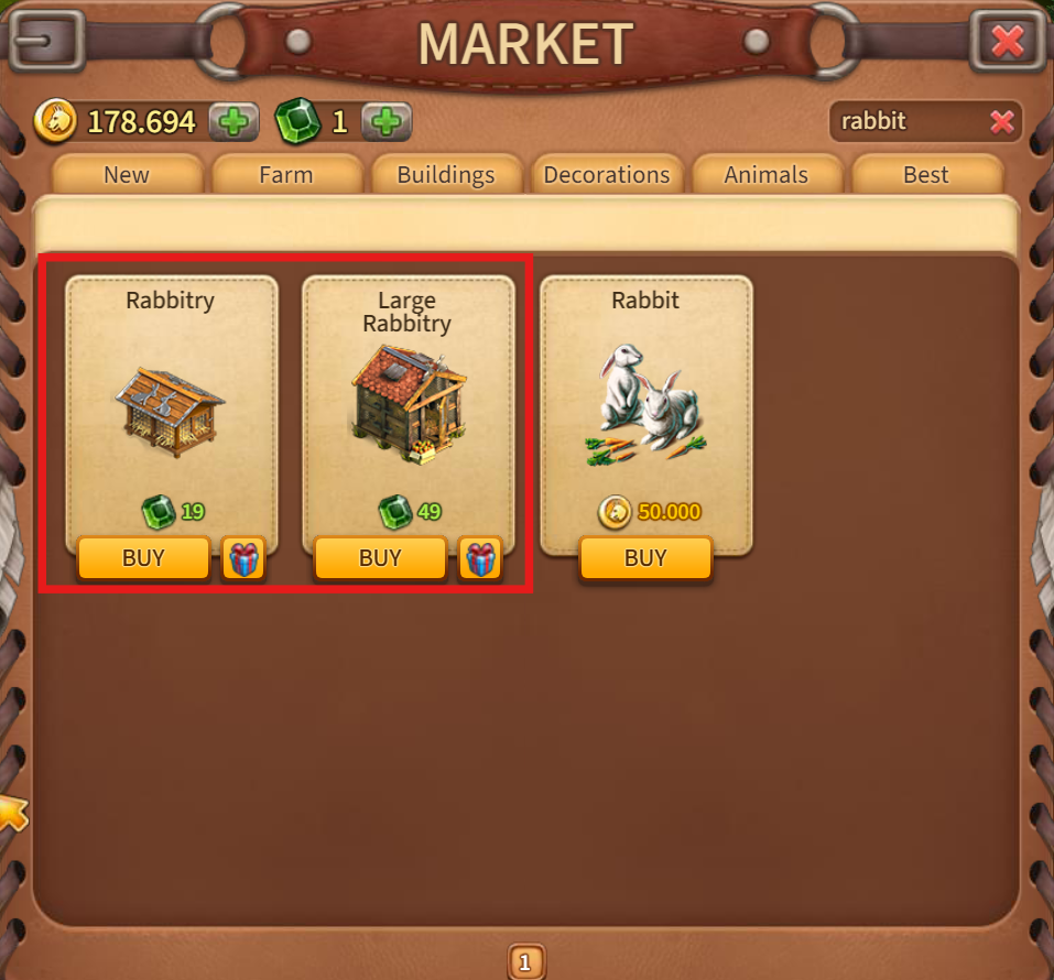 Rabbits & Rabbitries — Klondike: the Lost Expedition Help Center
