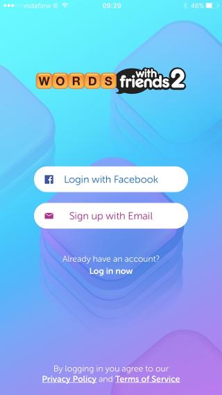 How Do I Login Or Create An Account In Words With Friends 2 On Android How Do I Login Or Create An Account In Words With Friends 2 On Android